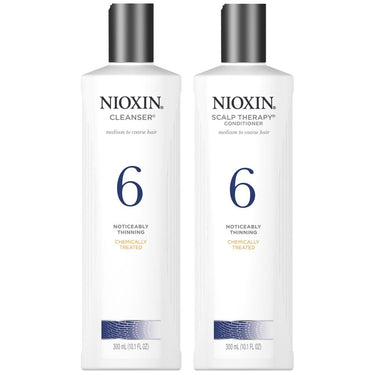 NIOXIN_Nioxin 6 Duo Cleanser and Scalp Therapy for Medium to Coarse Chemically Treated Hair_Cosmetic World